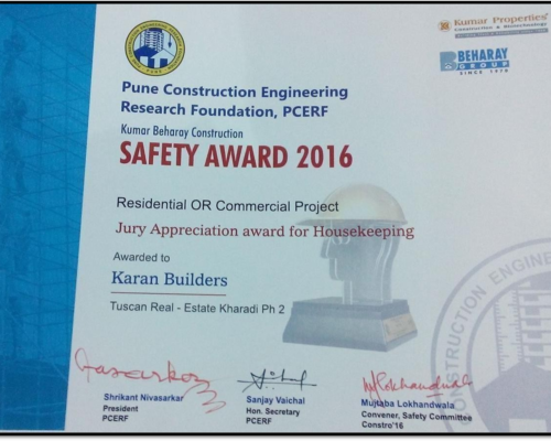 Safety Award 2016